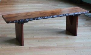 Redwood bench or table