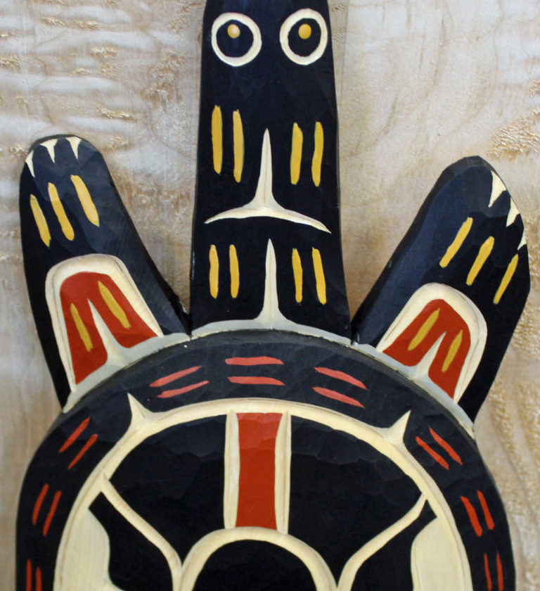 First Nations Turtle Wall Panel - Forest Gems Gallery