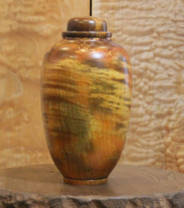 Dyed Maple Urn $425 12 x 6 x 6 inches