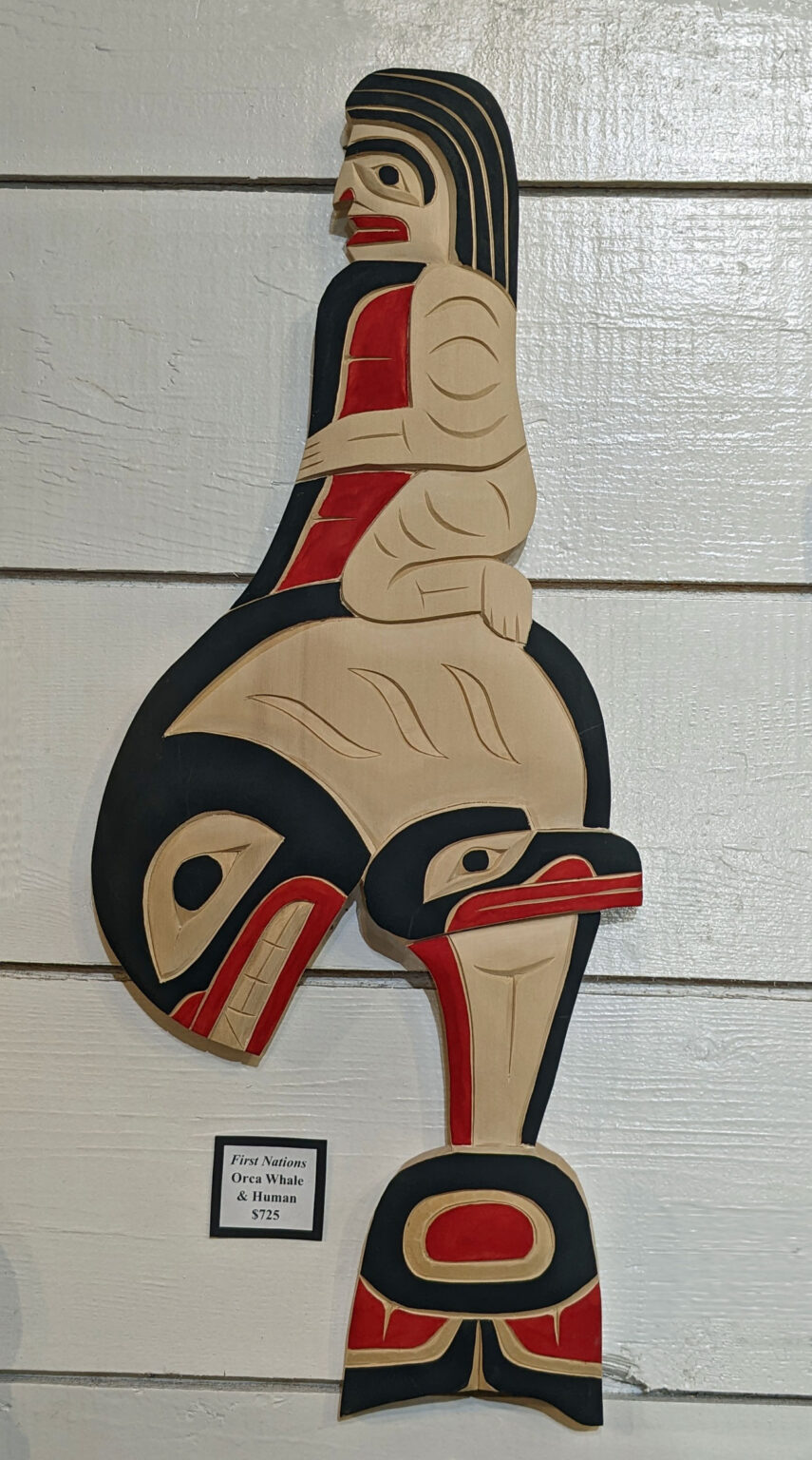 First Nations Orca and Human - Forest Gems Gallery