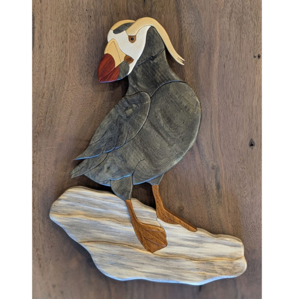 "Tufted Puffin" Intarsia