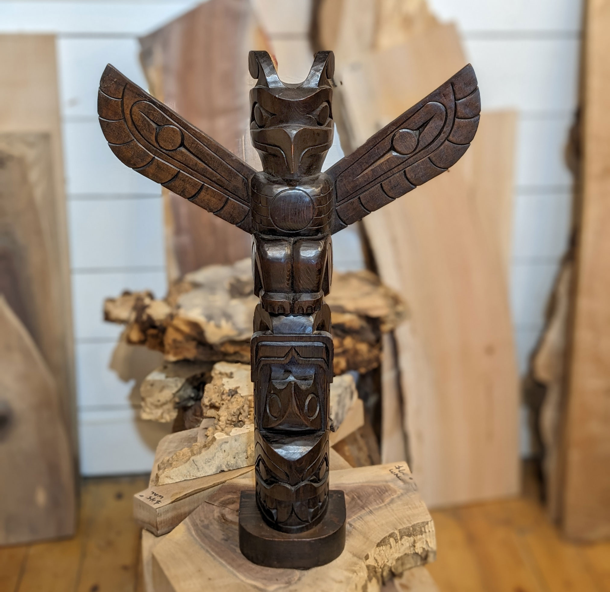 First Nations 25.5 inch Model Totem Pole