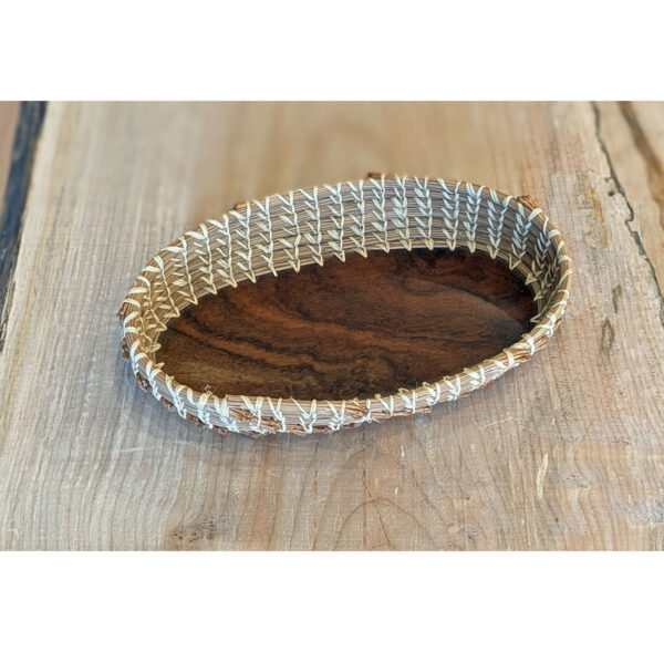 Pine Needle Basket #1   9 x 6 x 1.5