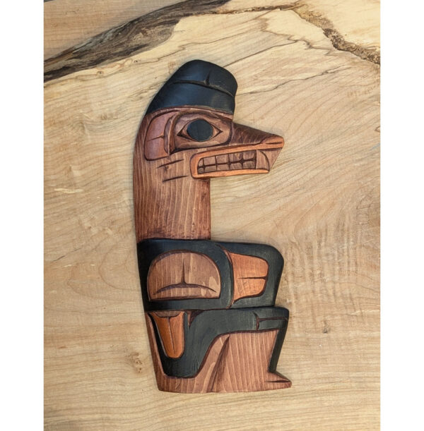 First Nations Heiltsuk Bear Wall Panel 11.5 x 5.5 x .5