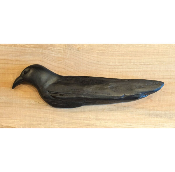 Driftwood Wall Crow 17 x 5 x 1