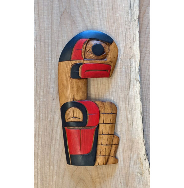 First Nations Heiltsuk Eagle Wall Panel 11.5 x 5 x .5