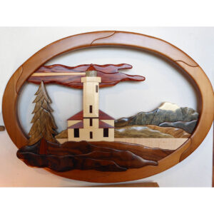 "Point Wilson Lighthouse" Intarsia