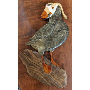 "Tufted Puffin" Intarsia