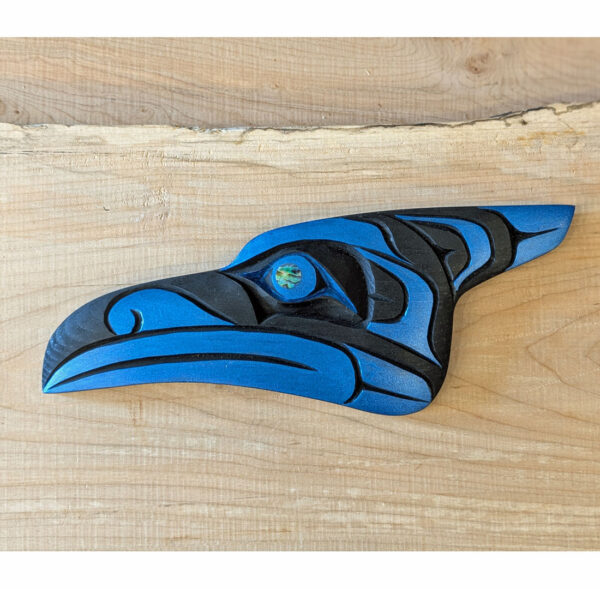 First Nations Jay Head #1 Wall Panel, 13 x 5.5 x .5