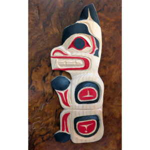 First Nations Bear Wall Panel, 12 x 4 x .5