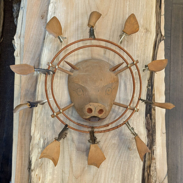Alaskan Yup'ik Bear Halo Mask