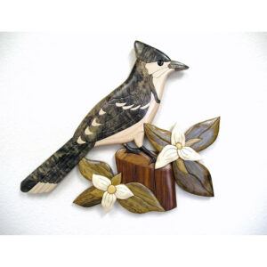 "Blue Jay" Intarsia