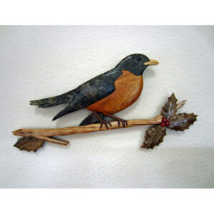"American Robin" Intarsia