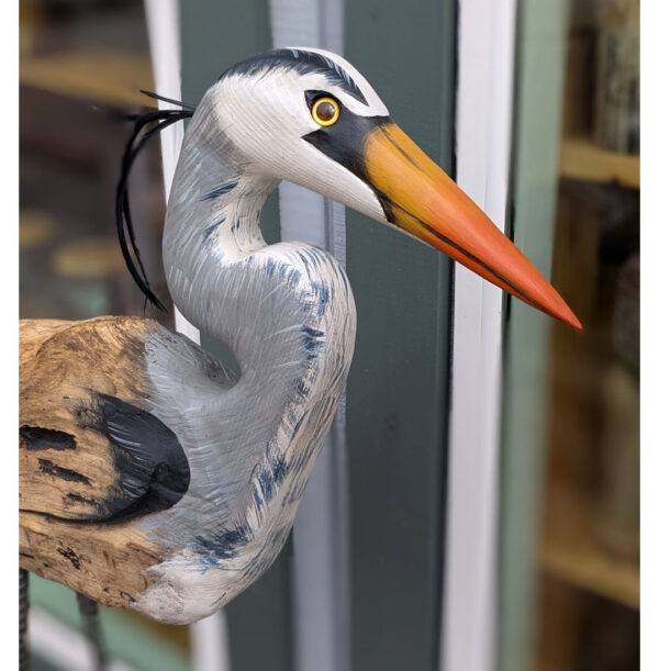 Driftwood Great Blue Heron #3, 42 x 24 x 10
