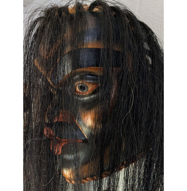 First Nations Dzunuk'wa Wild Woman mask - Image 3