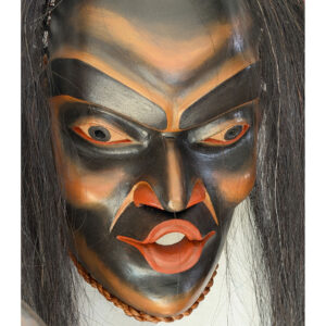 First Nations Dzunuk'wa Wild Woman mask