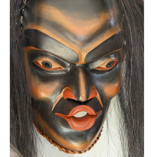 First Nations Dzunuk'wa Wild Woman mask