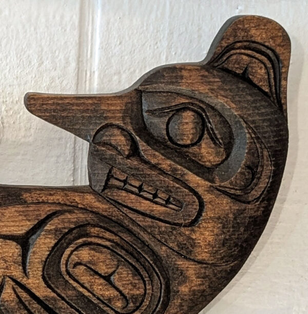 First Nations Mouse Wall Panel, 12 x 7 x .75 - Image 2