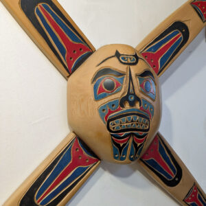 Squamish First Nation Sun Star, 28 x 28 x 4