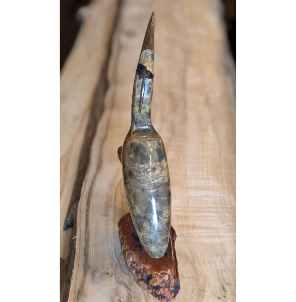 Buckeye Burl Heron #4 - Image 3