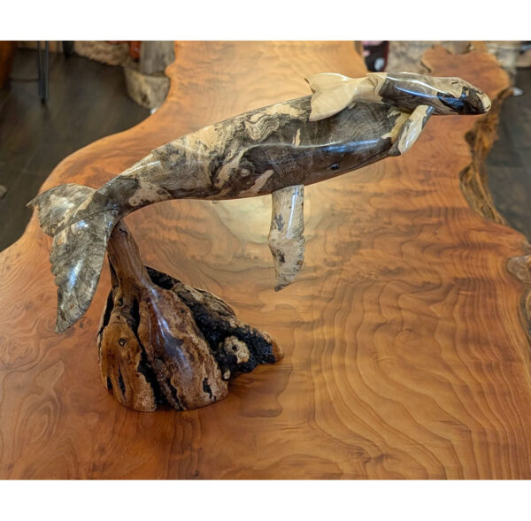 Buckeye Burl Humpback Whale & Calf - Image 4