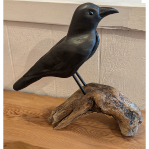 Driftwood Crow #1 19 x 18 x 7